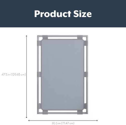 Children's Factory Room Divider 47.5" x 30.5", Fog Blue, Rectangle - Image 2