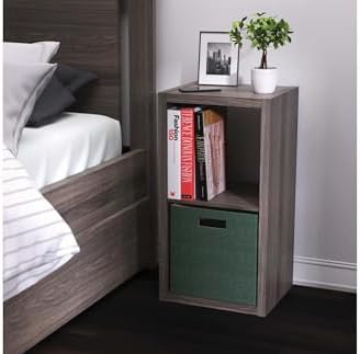 ClosetMaid 7111 Decorative Fabric Storage Bin, Green - Image 3