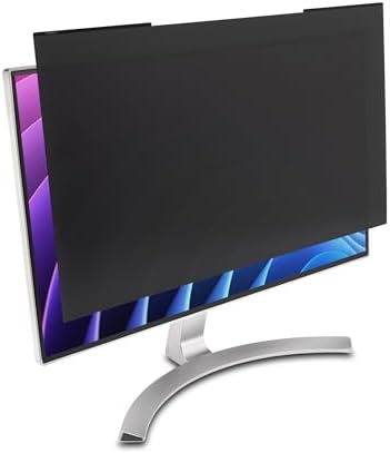 Kensington MagPro 23.8 Inch Magnetic Computer Privacy Screen for Desktop, Removable 16:9 Computer Privacy Filter, Anti-Glare Blue Ray Reduction, Compatible with Slim Bezel Monitors, K55421WW by Unknown