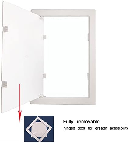Fengze Plastic Access Panel Wall Installation (12x12inch) Outdoor Kitchen Access Doors 30x30cm - Image 3