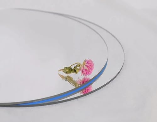14 Pcs Acrylic Round Mirror for Tables Centerpieces, 8 inch Circle Mirror Tiles Tray for Wedding Wall Home Living Room Bedroom Decor, Small for Crafts (8in/20cm) - Image 6
