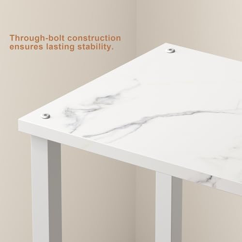 TUTOTAK End Table, Side Table, Nightstand, 2-Tier Storage Shelf - Image 7
