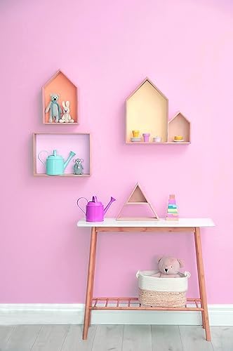15.7"x197" Pink Peel and Stick Wallpaper Self Adhesive Lavender Contact Paper for Cabinets Wallpaper for Girls Bedroom Wallcovering Furniture Countertop Vinyl Roll - Image 4