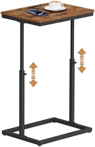TUTOTAK End Table, Side Table, Tall Couch Table, Sofa Table - Image 6