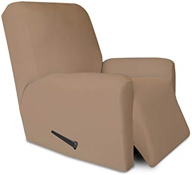 PureFit Stretc Recliner Chair Covers Fleece Soft Couch Covers for Sofa by PureFit