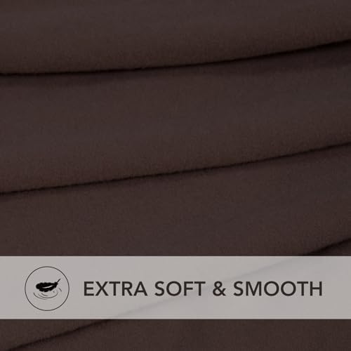 PureFit Super Stretch Sofa Slipcover – Spandex Non Slip Soft Couch Sofa Cover, Washable Furniture Protector with Non Skid Foam and Elastic Bottom for Kids, Pets (Oversized Loveseat, Chocolate) - Image 5