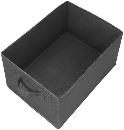 Collapsible Storage Bins, Foldable Organizers and Storage Baskets Cube Storage Bin for Bedroom Living Room, Black, 15.4x11.4x7.9inch, 4 Pack - Image 6
