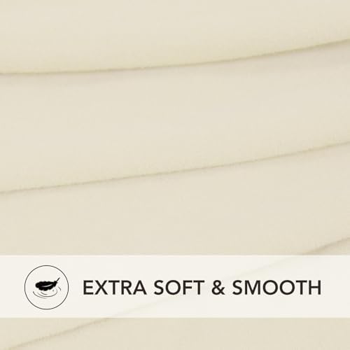 PureFit Stretch Oversized Loveseat Covers Couch Covers for Sofa Ivory - Image 5