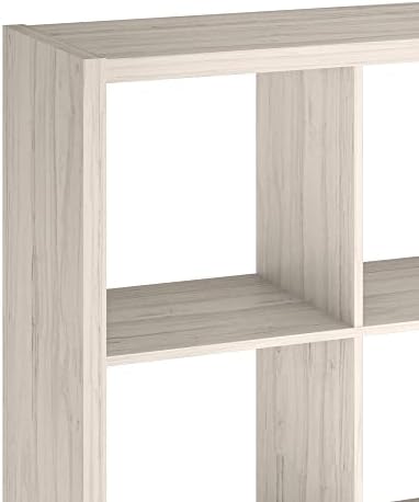 ClosetMaid Decorative Open Back 6-Cube Storage Organizer, Bleached Walnut - Image 5