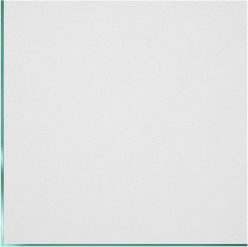 Coavas Frosted Glass Window Privacy Film, Static Cling, White 23.6"x118.1" by Coavas