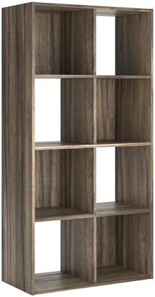 Signature Design by Ashley Shallifer 8-Cube Storage Organizer, Brown by Unknown