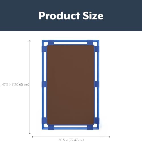 Children's Factory Room Divider 47.5" x 30.5", Walnut, Rectangle - Image 2