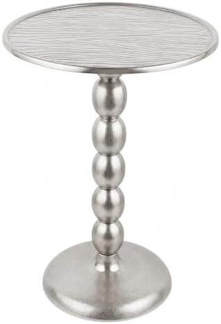 CLEENTABLE Round Farmhouse End Table, 15x21 by CLEENTABLE