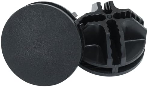 32Pcs Black Plastic Wire Grid Cube Connector by Seimneire