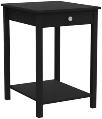 Furinno Classic Side Table with Drawer, 2 Pack, Americano - Image 5