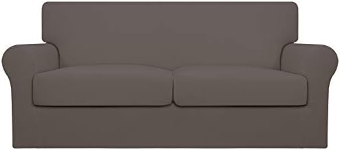 Easy-Going Stretch Oversized Loveseat Couch Cover for 2 Cushion Washable by Easy-Going