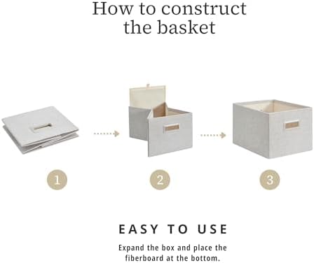 DECOMOMO Storage Bins for Shelves, 3x Tougher Storage Baskets - Image 5