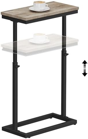 TUTOTAK End Table, Side Table, Tall Couch Table, Sofa Table - Image 7
