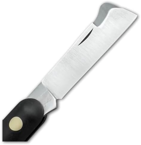 DUE BUOI 202 SU.SI. SP OT LEFTY Professional Agriculture Pruning Grafting Knife for Budding Trimming Bark Lifter Böhler K720 Carbon Steel Blade (Professional Knife NOT an EDC Pocket Knife) - Image 2