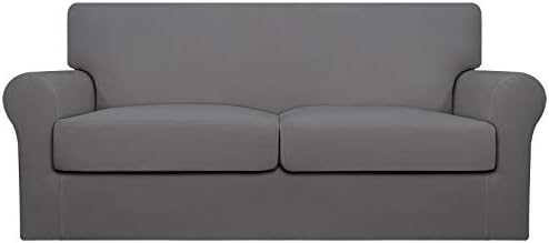 Easy-Going Stretch Oversized Loveseat Couch Cover for 2 Cushion Washable by Easy-Going