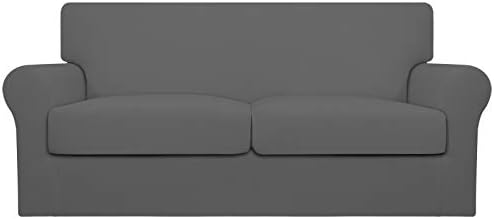 Easy-Going Stretch Oversized Loveseat Couch Cover for 2 Cushion Washable by Easy-Going
