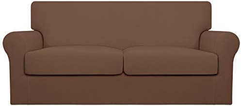 Easy-Going Stretch Oversized Loveseat Couch Cover for 2 Cushion Washable by Easy-Going