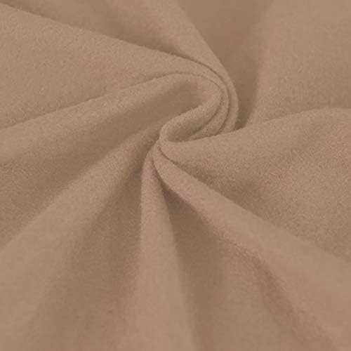 Easy-Going 3 Pieces Stretch Soft Couch Cover for Dogs - Washable Sofa Slipcover for 2 Separate Cushion Couch - Elastic Furniture Protector for Pets, Kids (Loveseat, Camel, Medium) - Image 5