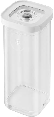 ZWILLING Fresh & Save CUBE Storage Organizer, 3S - 1.25-qt, Pantry Organizers and Storage, Plastic, BPA-Free Airtight Dry Food Storage Container for Storing Brown Sugar, A 2-pound Bag of Rice and more by Zwilling