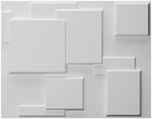 Art3d 3D Wall Panels for Interior Wall Decoration Brick Design Pack of 6 Tiles 32 Sq Ft (Plant Fiber) - Image 2