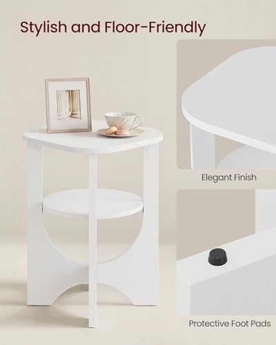 VASAGLE Side Table, 2 Tier Small Accent End Table, Nightstand - Image 6