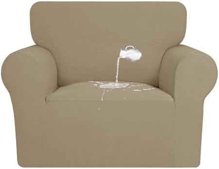 PureFit 100% Waterproof Chair Couch Cover Slipcovers for Couches and Sofas by PureFit