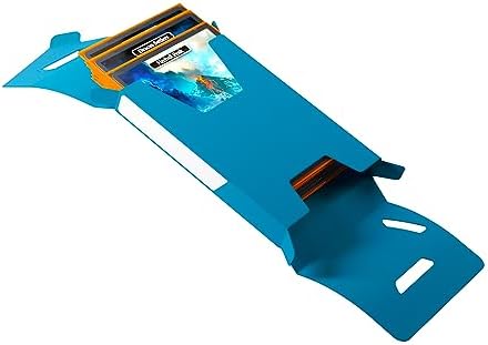 Gamegenic Cube Pocket 15+ Deck Box - Slim Card Holder for Cube Drafting and Card Protection, Modular System Perfect for TCGs, LCGs, Board Games and RPGs, Blue Color, Made - Image 4