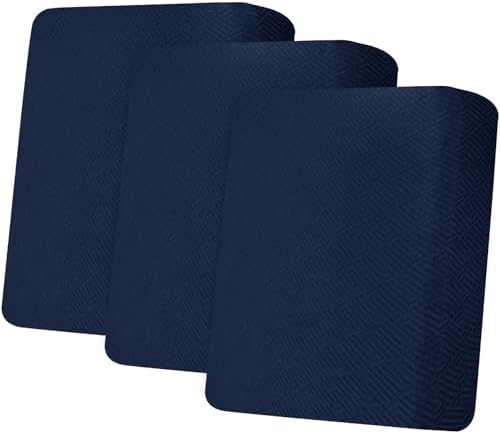 XINEAGE 3 Piece Stretch Couch Cushion Covers Individual Sofa Slipcovers by XINEAGE