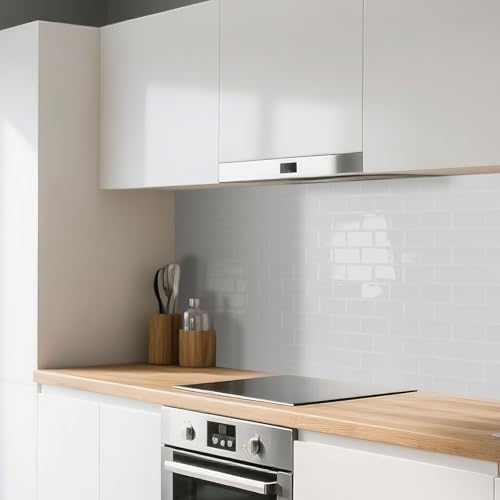 Art3d 10-Pack Subway Peel and Stick Backsplash, White Washed, 12 x 12 Inch - Image 2