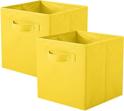 ShellKingdom Storage Bins, Foldable Fabric Storage Cubes And Cloth Storage by ShellKingdom