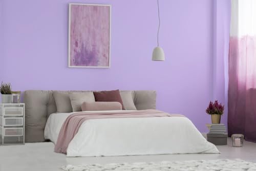 15.7"x394" Purple Wallpaper Peel and Stick for Bedroom Renter Friendly Wall Paper Purple Contact Paper for Cabinet Solid Color Self-Adhesive Removable Wallpapers Matte Vinyl Roll - Image 3