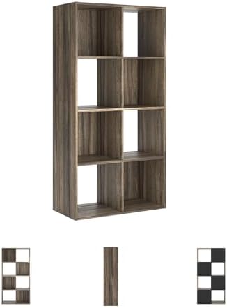 Signature Design by Ashley Shallifer 8-Cube Storage Organizer, Brown - Image 5