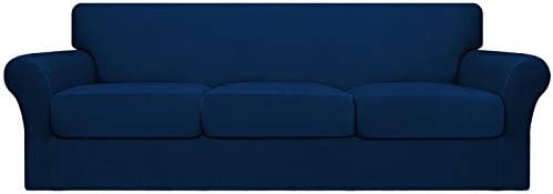 Easy-Going 4 Pieces Oversized Stretch Couch Cover for Dogs Washable by Easy-Going