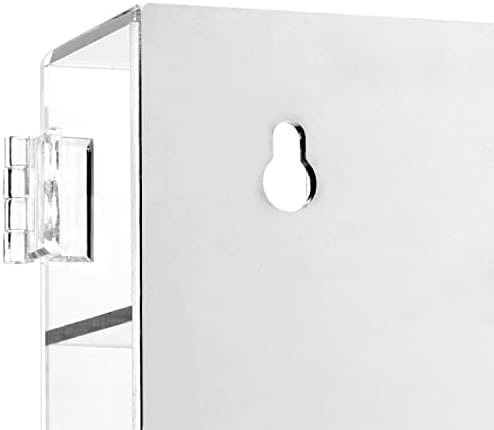 Ikee Design Acrylic Mirrored Back 12 Compartment Organizer Display Case - Image 5