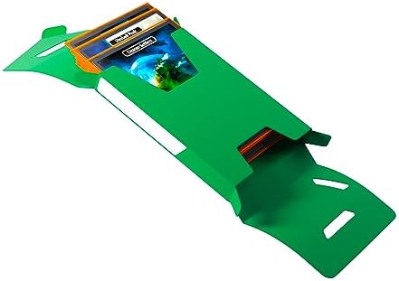Gamegenic Cube Pocket 15+ Deck Box - Slim Card Holder for Cube Drafting and Card Protection, Modular System Perfect for TCGs, LCGs, Board Games and RPGs, Green Color, Made - Image 4