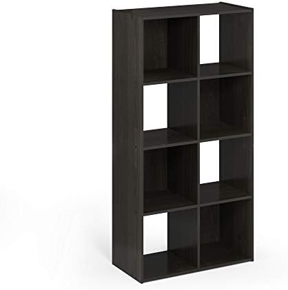 Furinno Pelli Cubic Storage Cabinet, 4x2, Espresso - Image 5