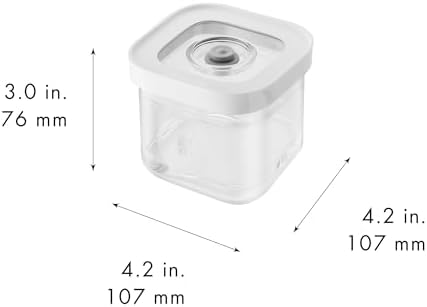 ZWILLING Fresh & Save CUBE Storage Organizer, S - 0.35-qt, Pantry Organizers and Storage, Plastic, BPA-Free Airtight Dry Food Storage Container for Storing Herbs, Toppings, Small Nuts and more - Image 3