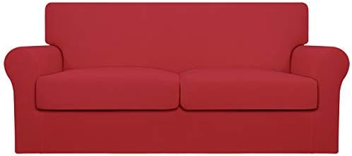 Easy-Going Stretch Oversized Loveseat Couch Cover for 2 Cushion Washable by Easy-Going