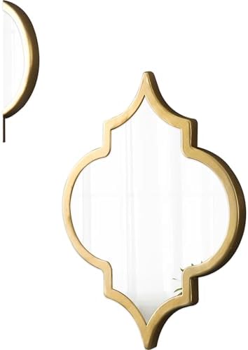 Vintage Oval Small Gold Mirror 8 X 10 Inch, Set of 3 - Image 7