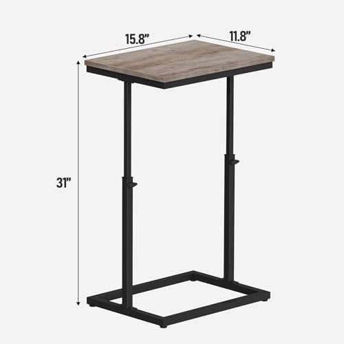 TUTOTAK End Table, Side Table, Tall Couch Table, Sofa Table - Image 6