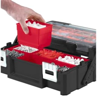 18" Cantilever Tool Box Organizer, Heavy-Duty Tool Storage Box - Image 5