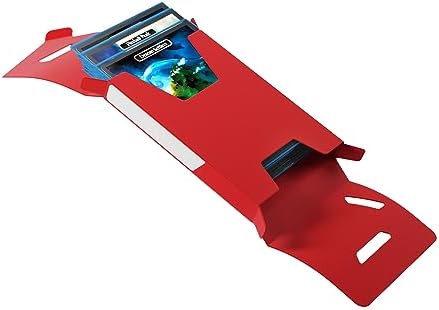Gamegenic Cube Pocket 15+ Deck Box - Slim Card Holder for Cube Drafting and Card Protection, Modular System Perfect for TCGs, LCGs, Board Games and RPGs, Red Color, Made - Image 4