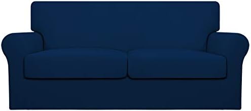 Easy-Going Stretch Oversized Loveseat Couch Cover for 2 Cushion Washable by Easy-Going