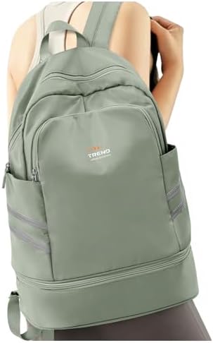 SYCNB Gym Backpack for Women with Shoes Compartment,Sports Backpack by SYCNB