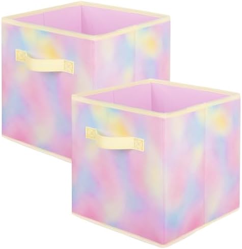 ShellKingdom Storage Bins, Foldable Fabric Storage Cubes And Cloth Storage by ShellKingdom